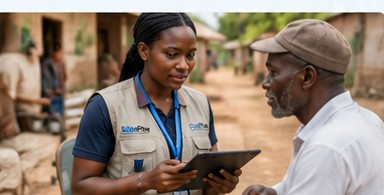 Data collection in a community setting